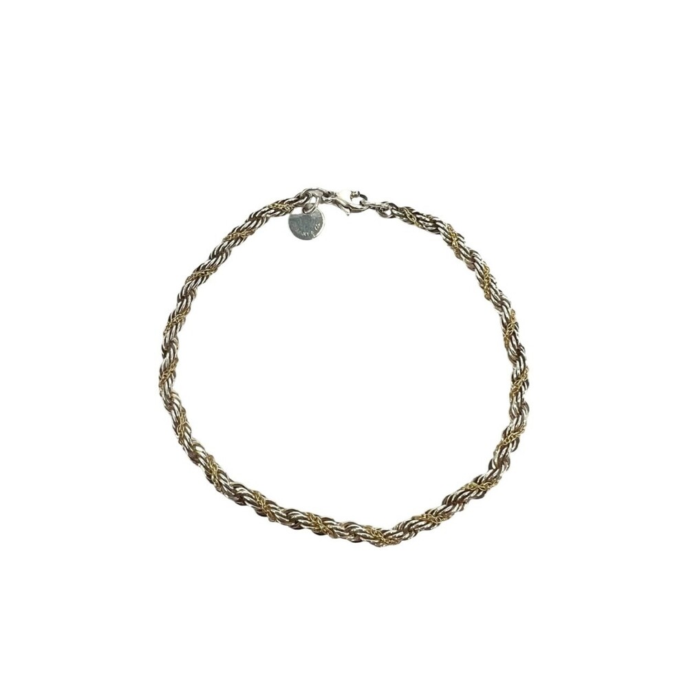 TIFFANY 18k Gold Charm Bracelet